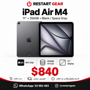 Restart Gear iPad Air M4 11-inch 256GB Space Gray – $840