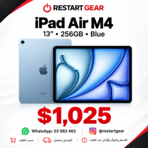 Restart Gear iPad Air M4 13-inch 256GB Blue – $1,025